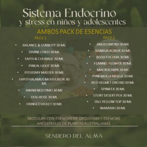 PACK COMPLETO ESENCIAS SISTEMA ENDOCRINO