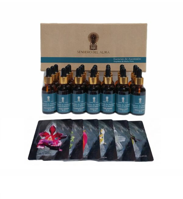 SET ORQUÍDEAS DE MACHU PICHU ESENCIAS DE ASCENSIÓN